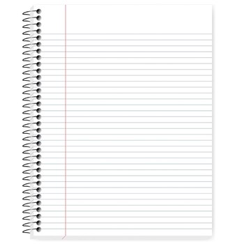 A4 Spiral Lined Notebook Approx 160 Pages