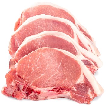 Pork Loin Steaks 4 Pack Retailer's Own Brand 4 Pack