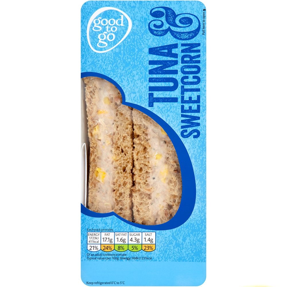 Tuna and Sweetcorn Sandwich 1 Serving