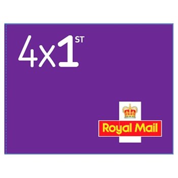 Stamps 1st Class 4 Pack