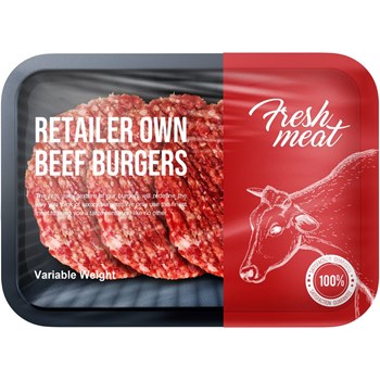 Burgers Retailer's Own Brand 454g