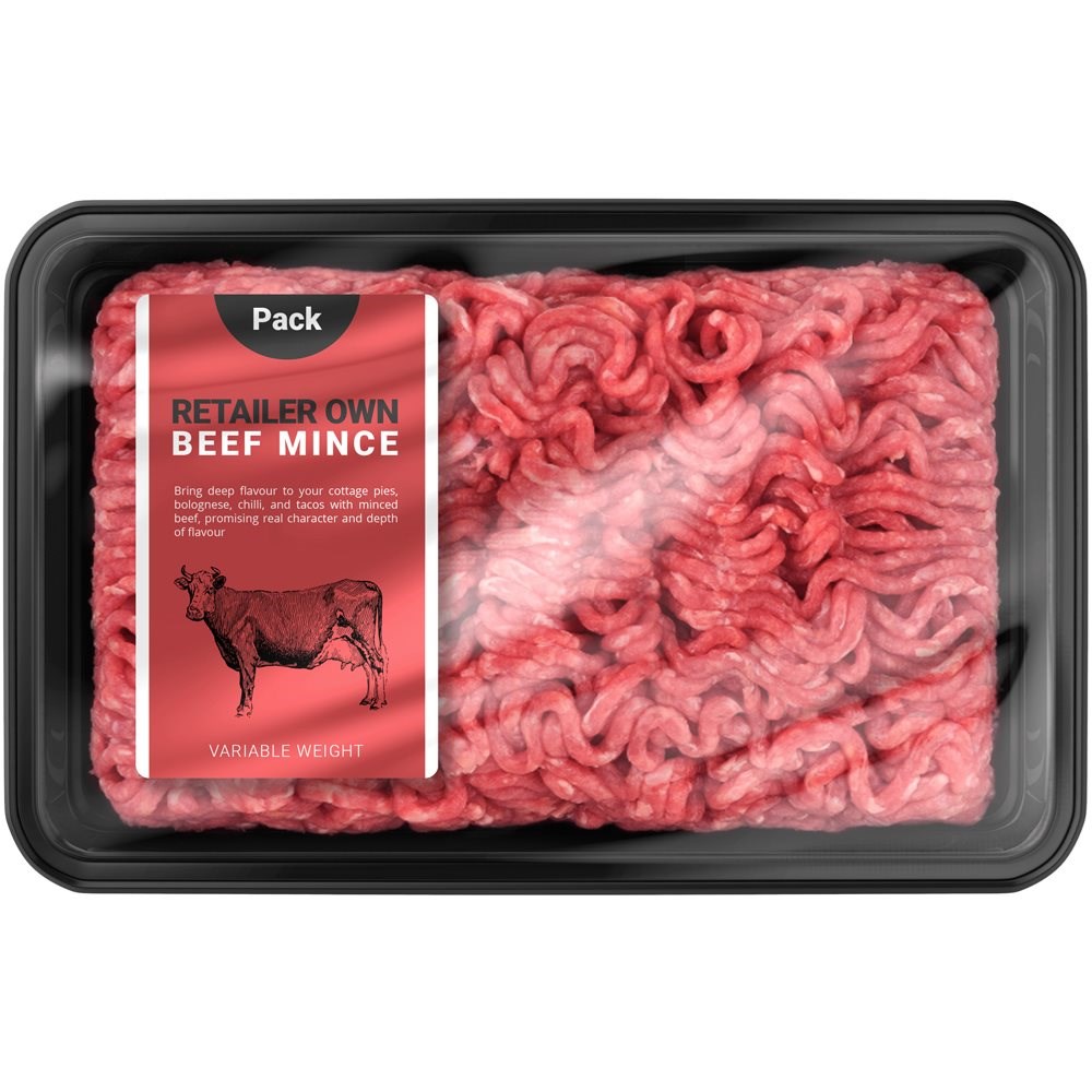 Beef Mince Retailer's Own Brand 450 - 500g 
