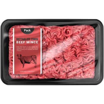 Beef Mince Retailer's Own Brand 450 - 500g 